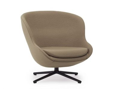 Hyg Lounge Chair Low Swivel Fauteuil Normann Copenhagen